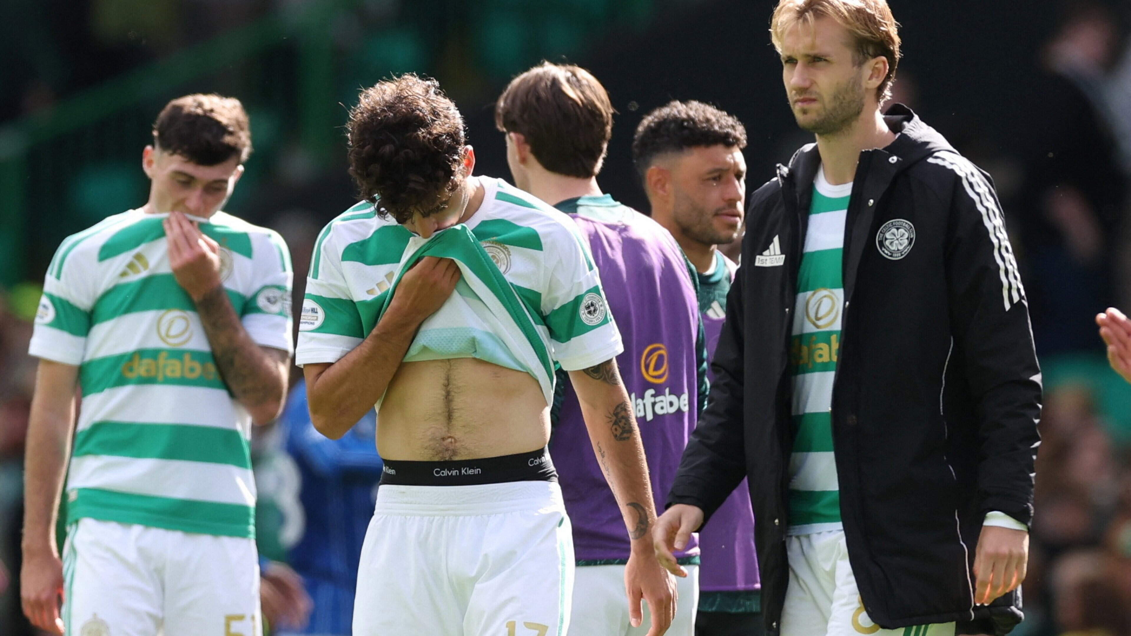 Sorry Celtic booed off at Parkhead after stumbling to second Old Firm defeat in a week